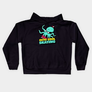 Oct cool skating Kids Hoodie